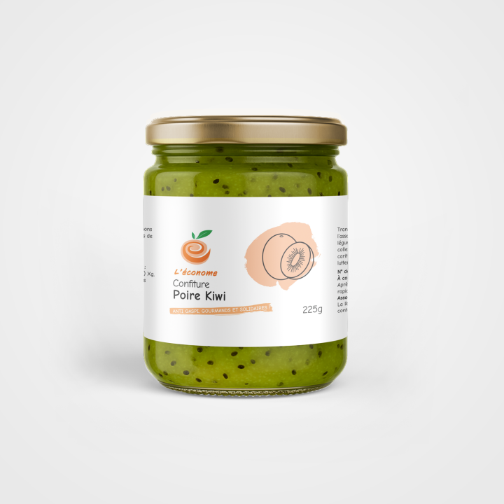 confiture poire kiwi