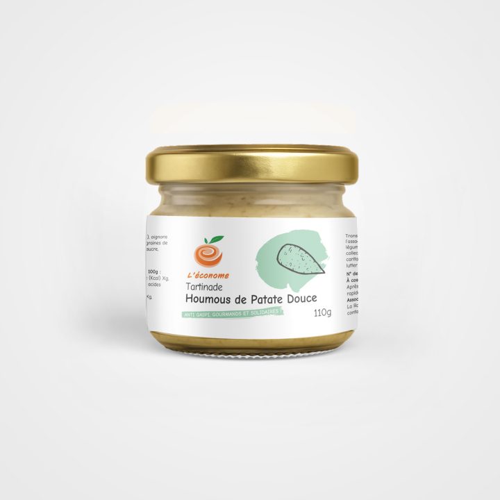 Tartinade houmous de patate douce
